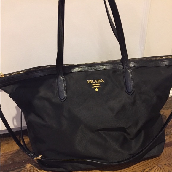 prada vinyl bag